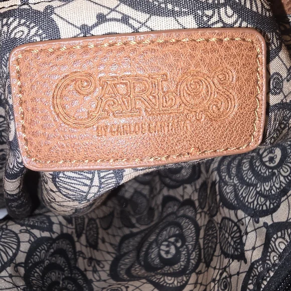 Carlos by Carlos Santana Tan Slouchy Shoulder Bag - Picture 10 of 10